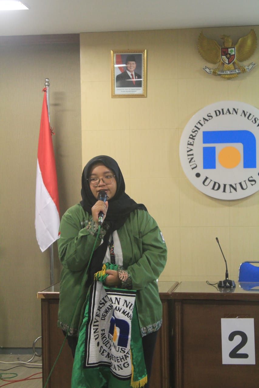 Sambutan dari Ketua Baru DPM Fkes